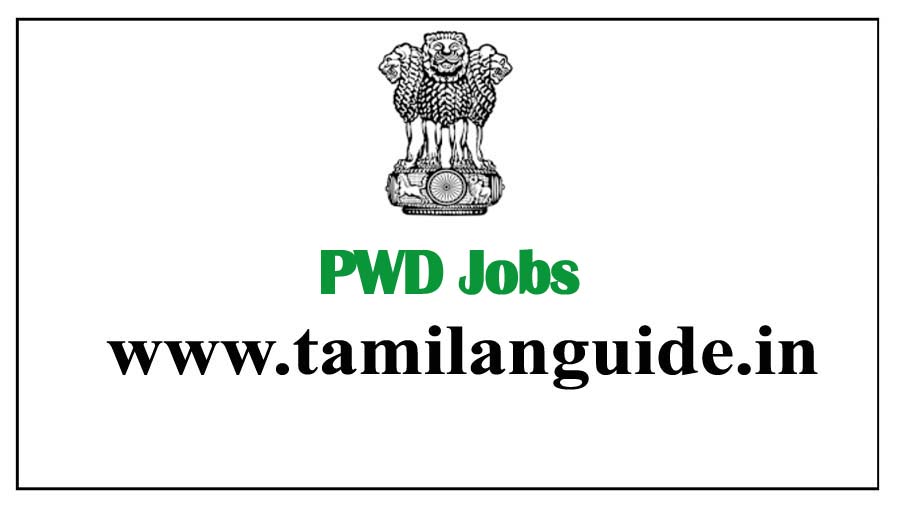 PWD Jobs 2024 19 Vacancies Tamilanguide