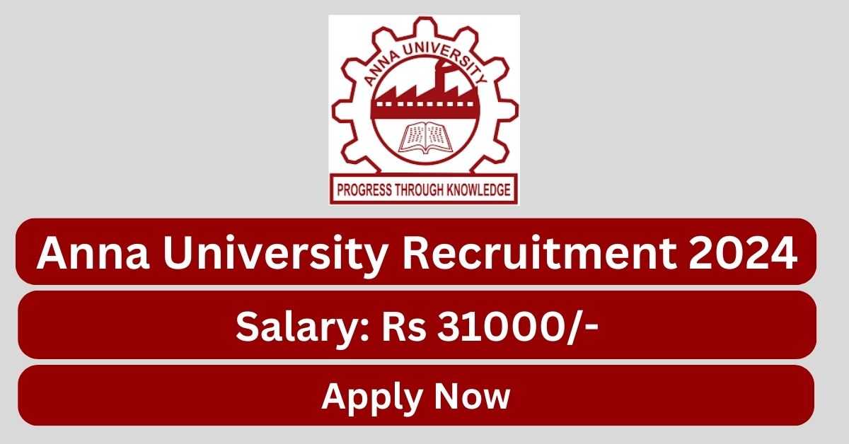 Anna University Recruitment 2024 JRF Posts Apply Now Tamilanguide   Anna University Recruitment 2024 JRF Posts Apply Now 