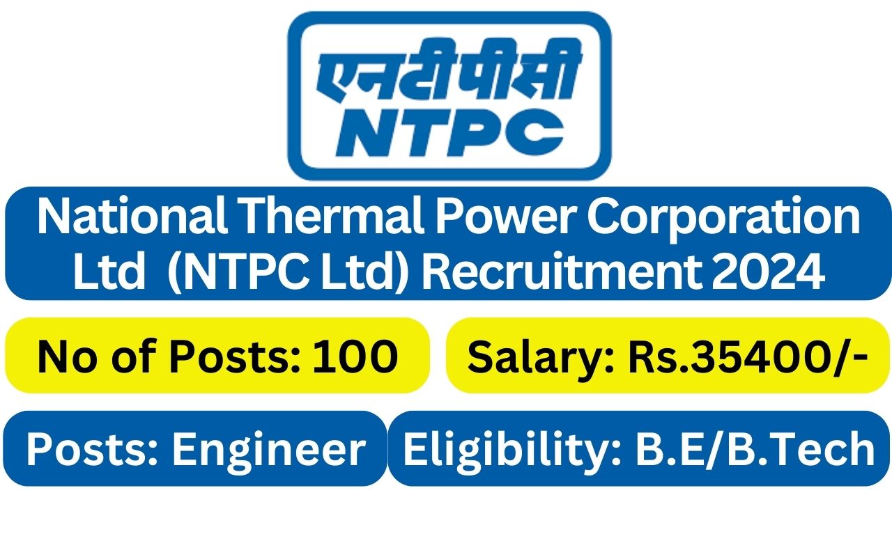 NTPC Recruitment 2024 100 Engineer Posts Apply Now Tamilanguide   NTPC Recruitment 2024 100 Engineer Posts Apply Now 