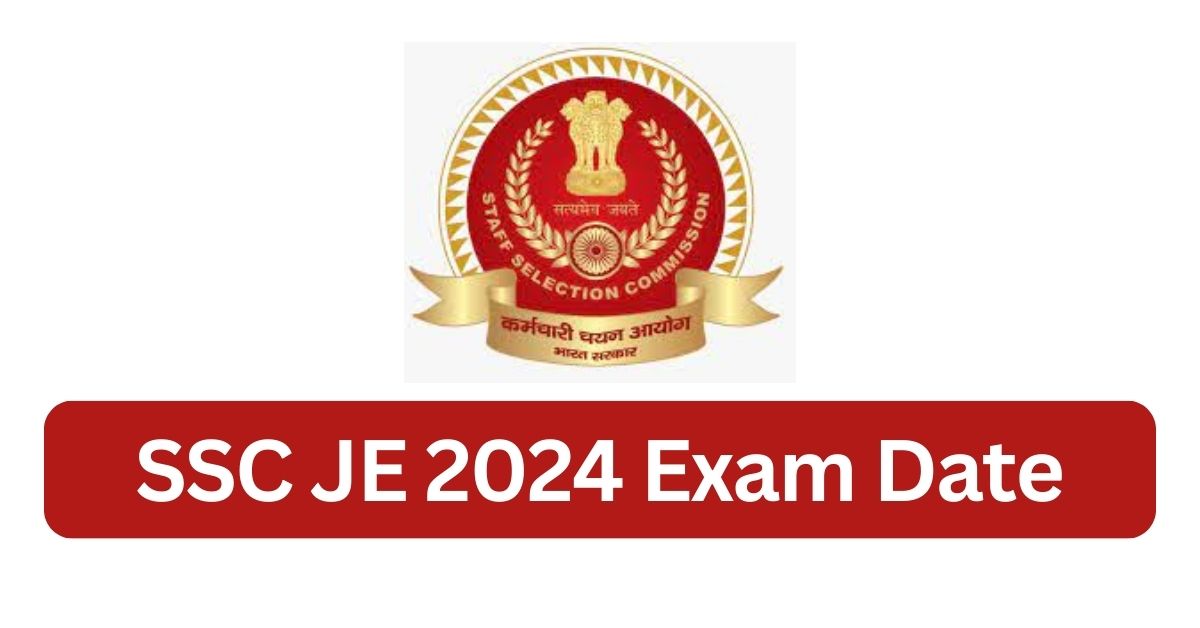 SSC JE 2024 Exam Date Tamilanguide