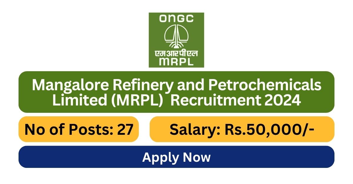 MRPL Recruitment 2024 27 AE Posts Apply Now Tamilanguide   MRPL Recruitment 2024 27 AE Posts Apply Now 