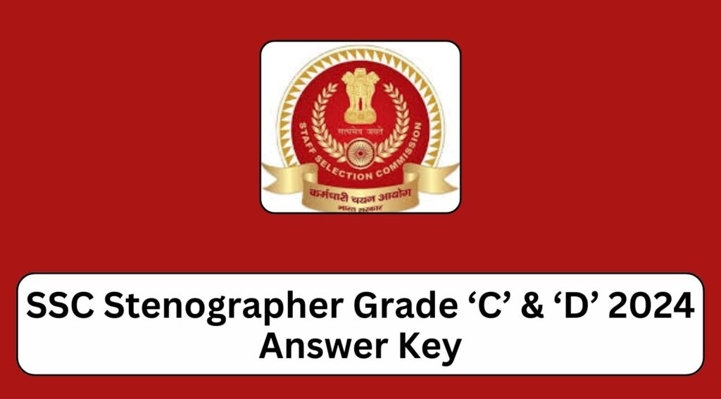 Ssc Stenographer Grade C D Answer Key Tamilanguide